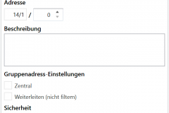 Gruppenadresse für Logik
