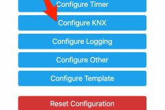 KNX Konfiguration bearbeiten